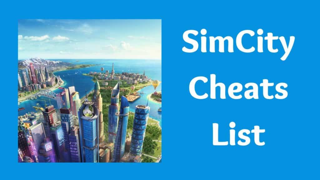 SimCity Cheats